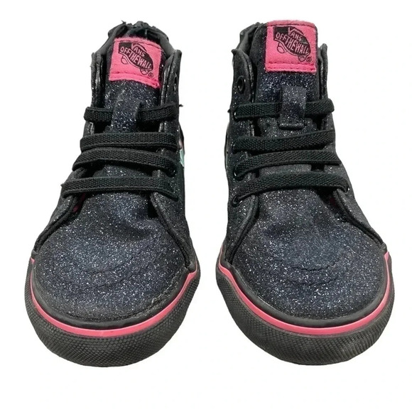 Vans Unicorn  Sparkle High Top Shoes Size 6.5 - Picture 2 of 7